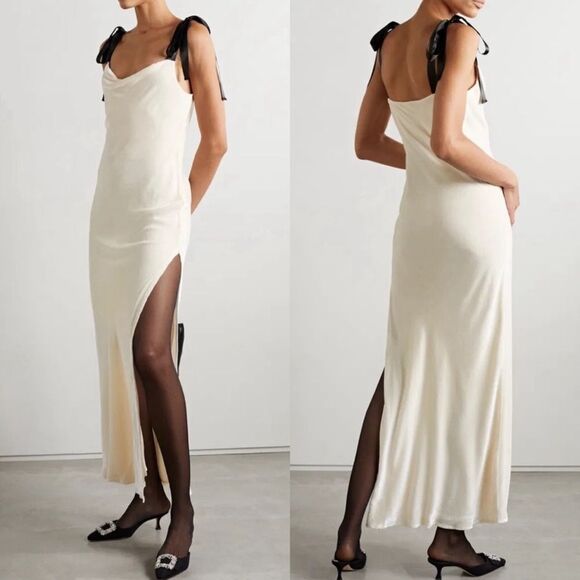 Reformation Nya Velvet Dress - Picture 1 of 7